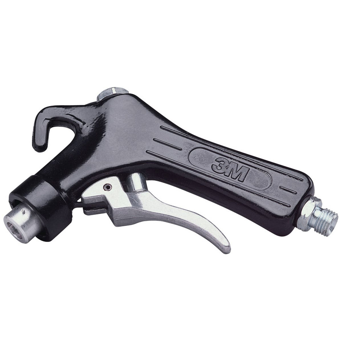 3M No Cleanup Applicator Gun, Siphon Feed Pneumatic, Black (08801) (7100203883) (8 Pack)