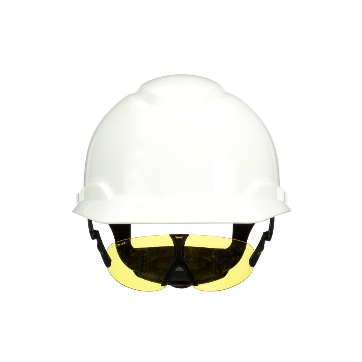 3M HIE603AF Safety Glasses Integrated Protective Eyewear V903AF ANSI Z87 Anti Fog Amber Lens Attaches to Hard Hat Suspension (7100205235) (20 Pack) - 5