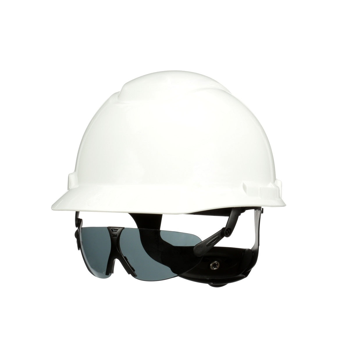 3M HIE602AF Integrated Protective Eyewear Gray Anti-Fog Lens Hard Hat Attachment (7100205236) (20 Pack) - 3