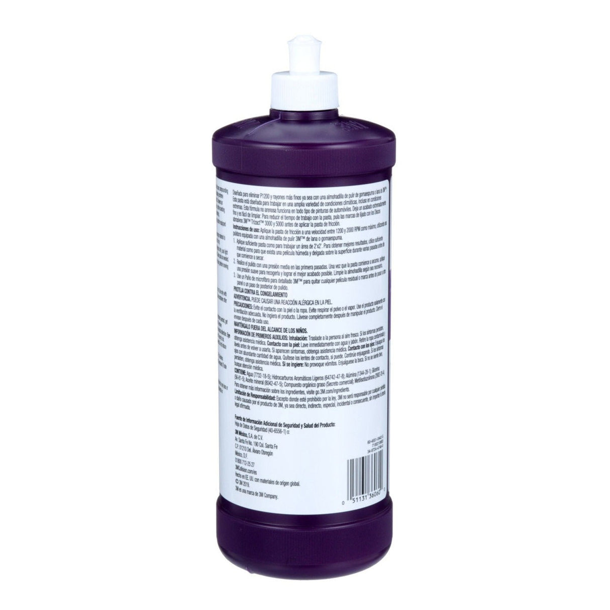 3M Perfect-It EX AC Rubbing Compound Fast Cutting High Performing 1 qt 32 fl oz (36060) (7100210683) (6 Pack) - 5