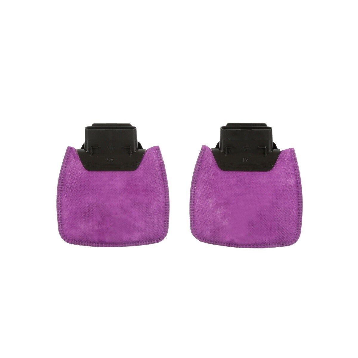 3M Secure Click P100 particulate filter with nuisance level organic vapor relief, magenta (D3097) (7100213150) (1 Pair) (50 Pack) - 4