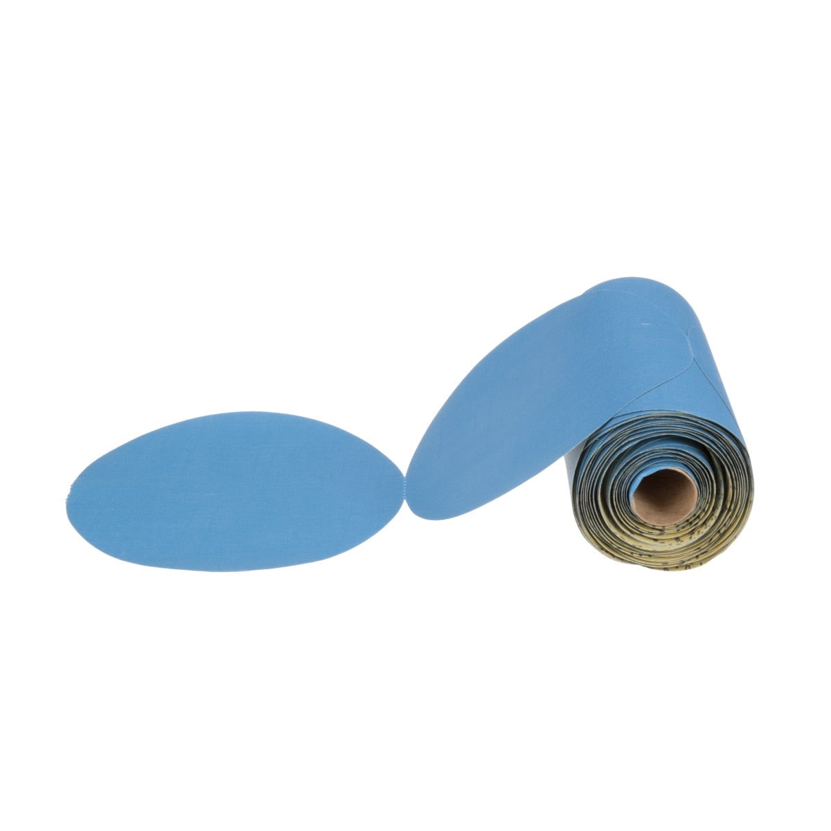 3M 321U 36210 Stikit Blue Abrasive Disc Roll, No Hole, 6 in, 320 Grade, Automotive (7100215729) (500 Pack) - 3