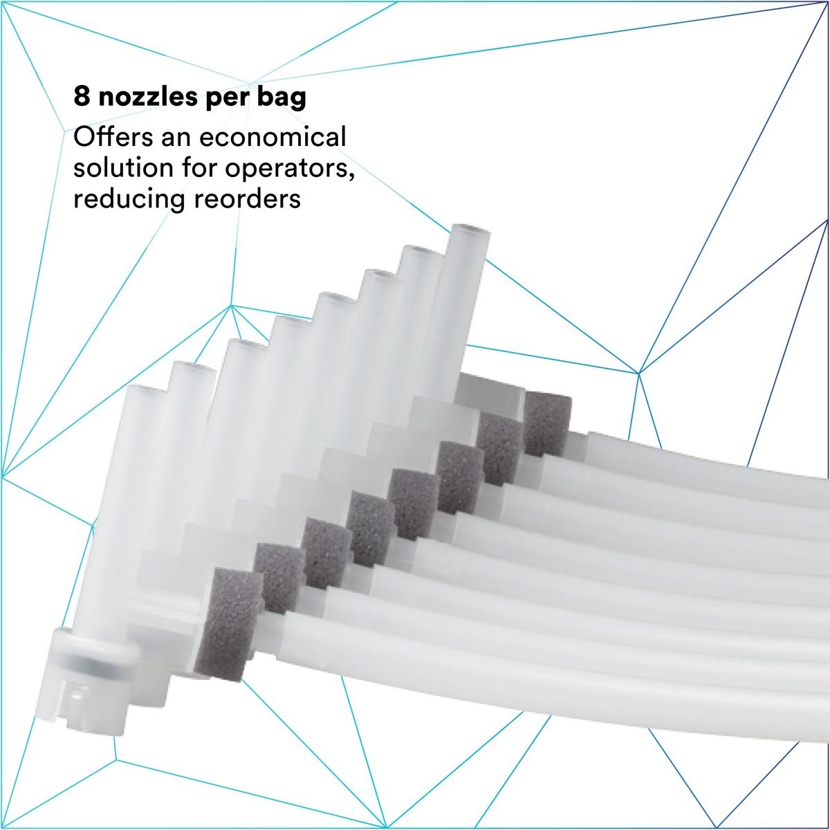3M 08966 No Cleanup Replacement Nozzles High Performance Disposable Plastic Nozzle (7100217990) (32 Pack) - 8