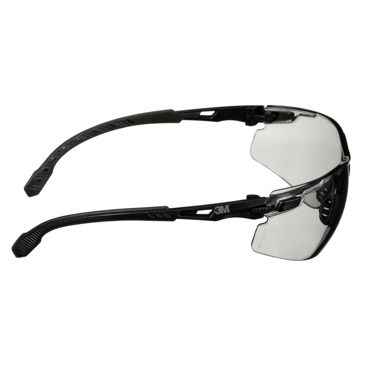 3M S1507SGAF Solus 1000 Series Safety Glasses, Black Temples, Indoor Outdoor Gray AF-AS Lens, Anti Fog Anti Scratch Coating (7100220752) (20 Pack) - 4