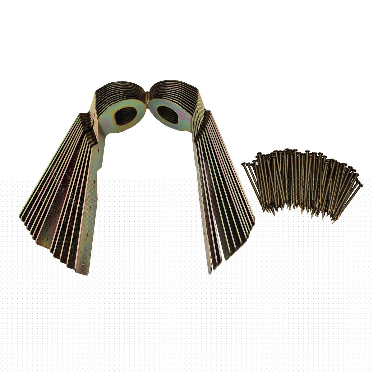 3M 2103680 PROTECTA Knock Down Disposable Roof Anchor for Flat or Sloped Wood Roofs with Stamped D Ring and Fasteners (7100221375) (12 Pack) - 2