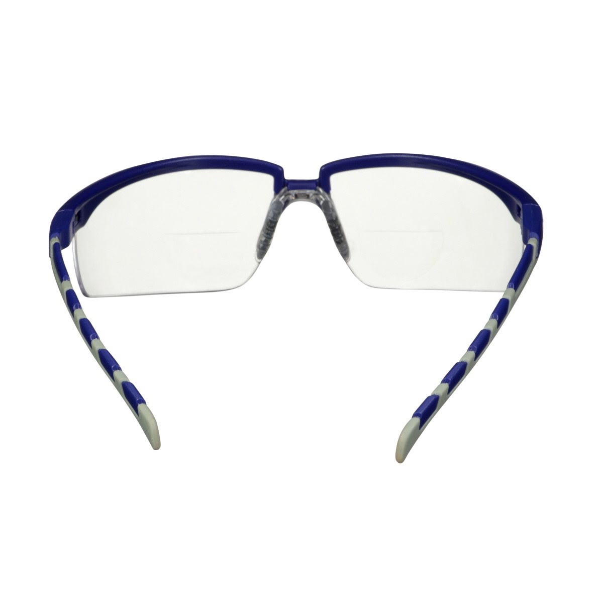 3M Solus 2000 Series Safety Reader Glasses, Blue Gray Temples, Clear +1.5 Anti Fog Anti Scratch Lens (S2015AF-BLU) (7100221704) (20 Pack) - 8