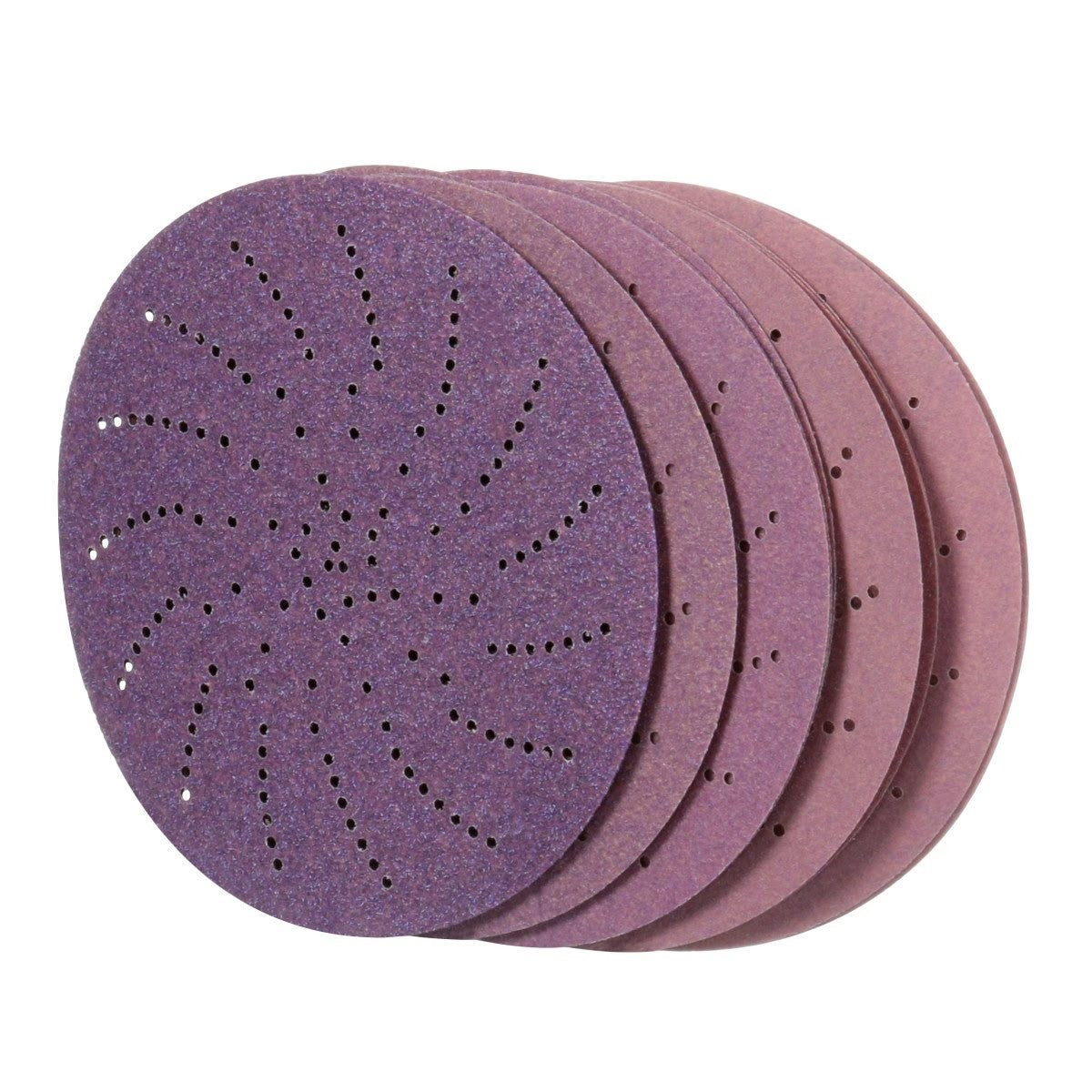3M 732U Xtract Hookit Paper Disc, Assorted 80+ to 220+, C Weight, Purple, 5 in, 500LG (7100230325) (300 Pack) - 3