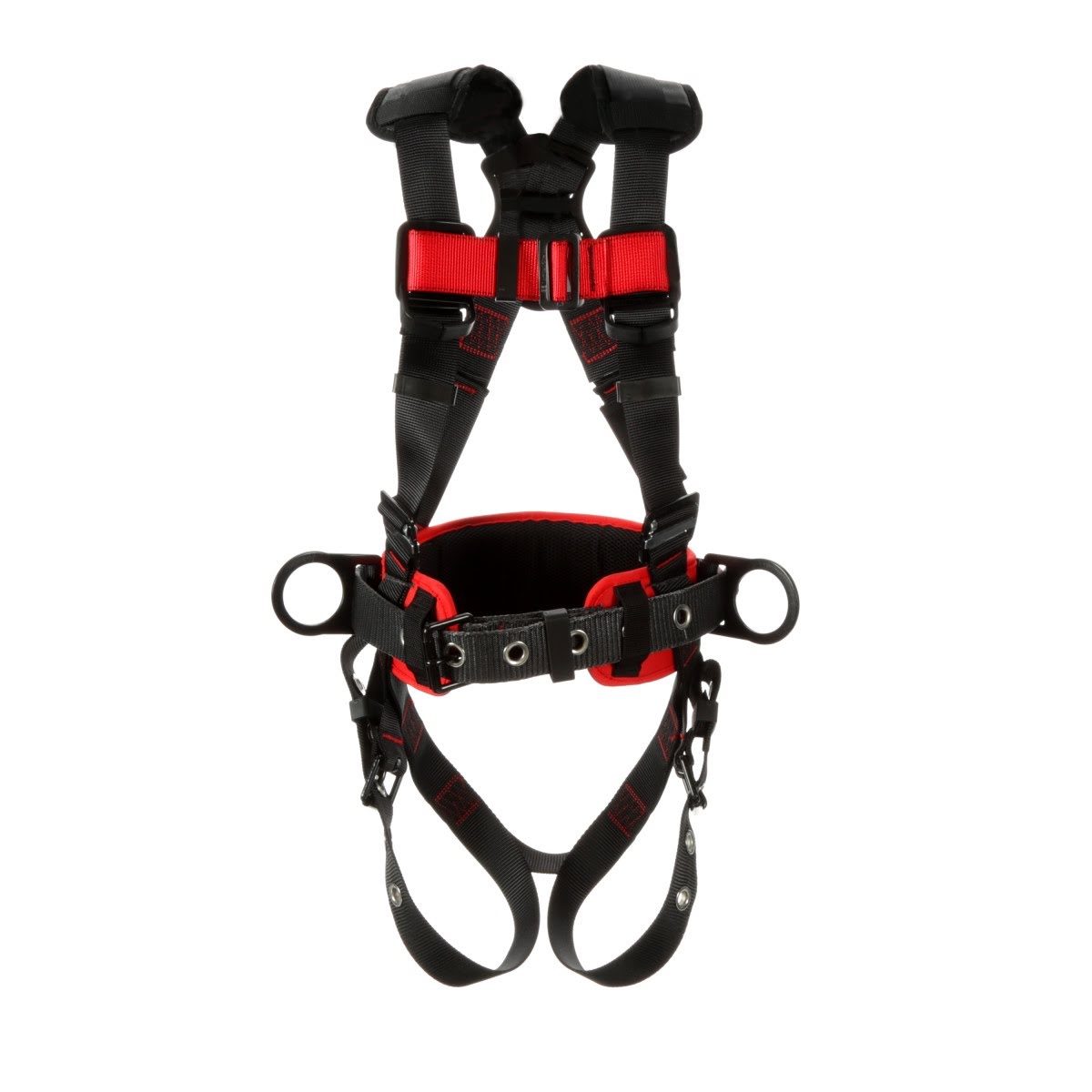 3M PROTECTA Construction Style Positioning Harness, Black, Small (7100232016) (5 Pack)