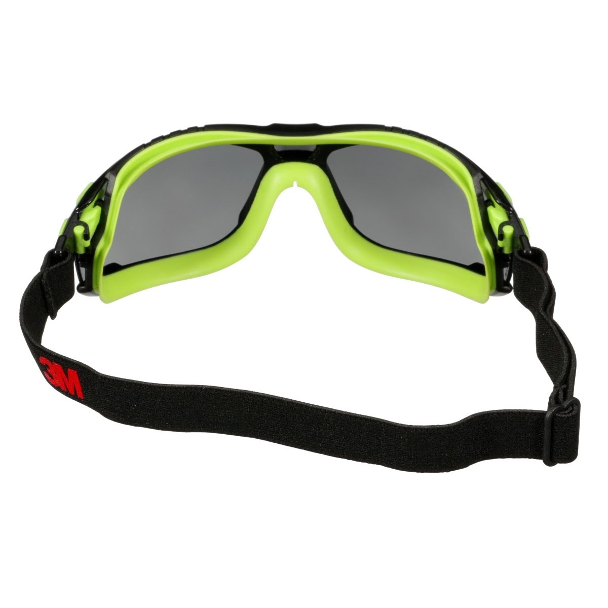 3M S1202SGAF-TSKT Solus 1000 Series Safety Glasses, Green Black, Gray Anti Fog Anti Scratch Lens, TPE Gasket with Strap (7100235154) (20 Pack) - 5