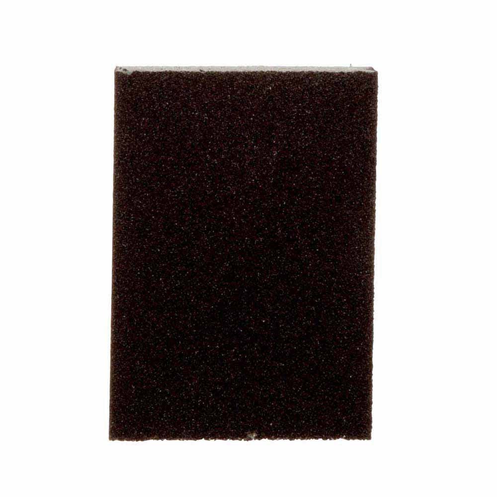 3M 7100237078 Sanding Sponge 908-ESF Dual Grit Block, 3-3/4 in x 2-5/8 in x 1 in, Fine/Medium - 5