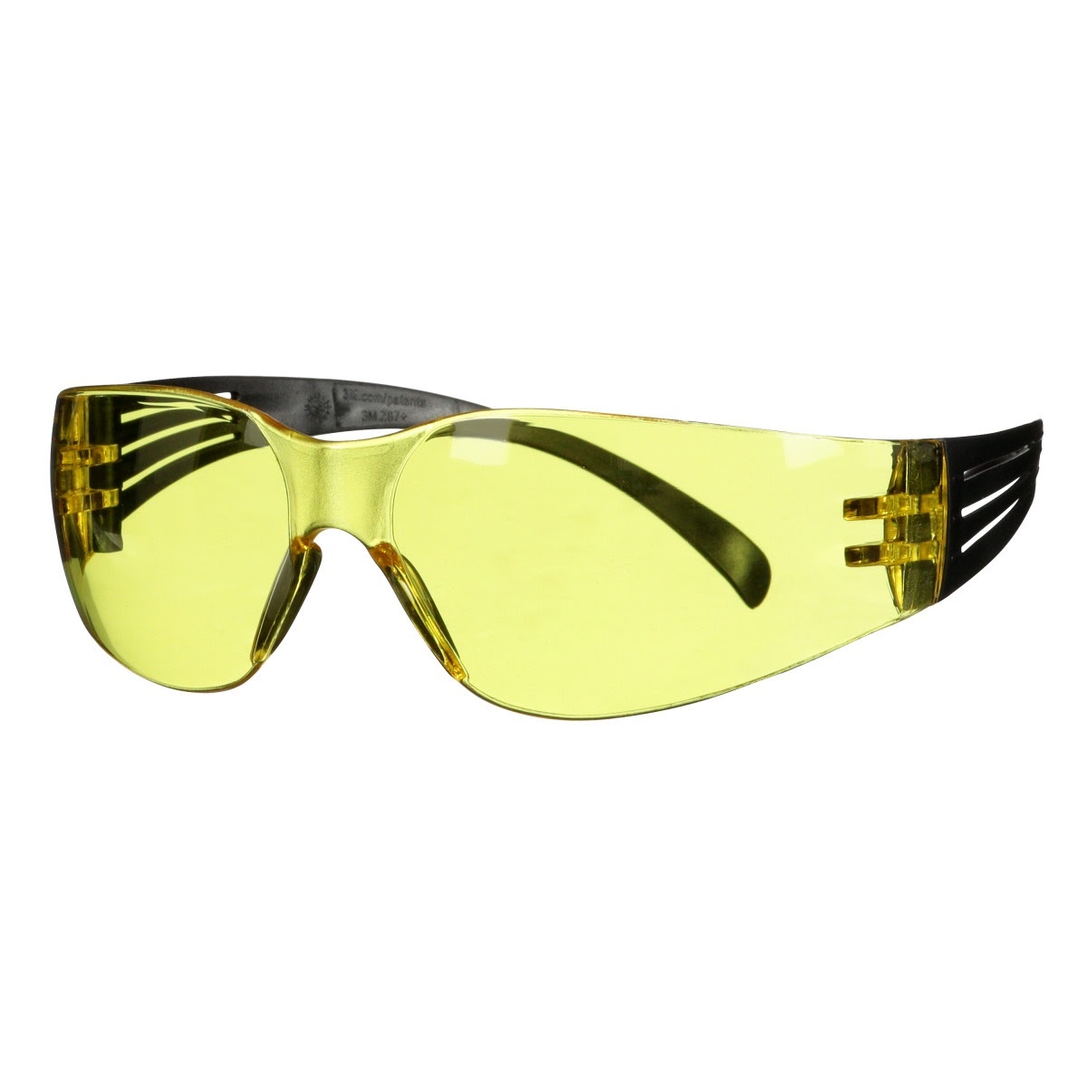 3M SF103AF-BLK SecureFit 100 Series, Black Temples, Amber Anti-Fog/Anti-Scratch Lens (7100238183) (20 Pack) - 7