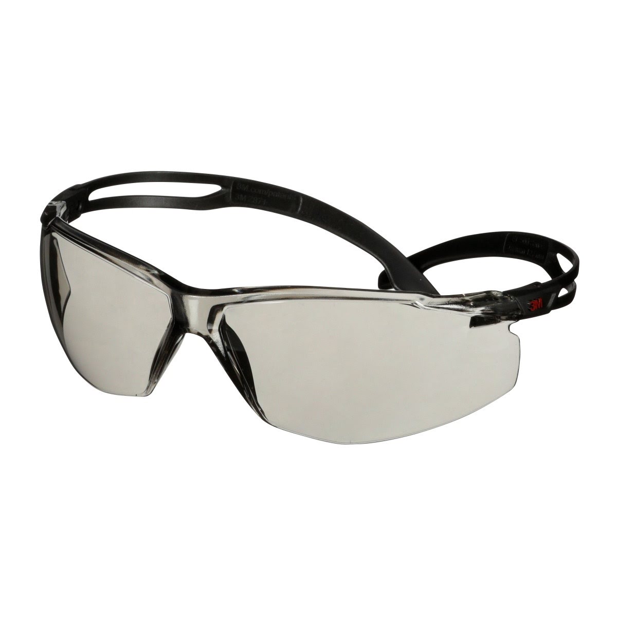 3M SF507SGAF-BLK SecureFit 500 Safety Glasses Anti Fog Coating IO Gray Lens Black Frame ANSI Z87 (7100239091) (20 Pack) - 9