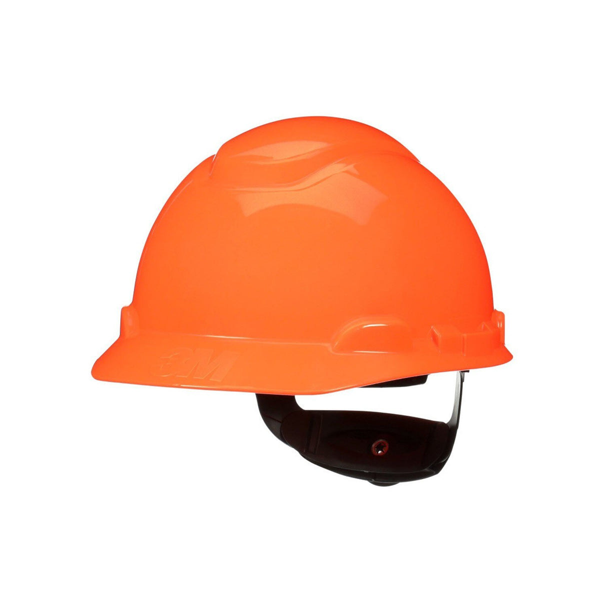 3M H-707SFR-UV SecureFit Hi-Vis Orange Non-Vented Cap Style Hard Hat with Uvicator and 4-Point Ratchet Suspension (7100239999)