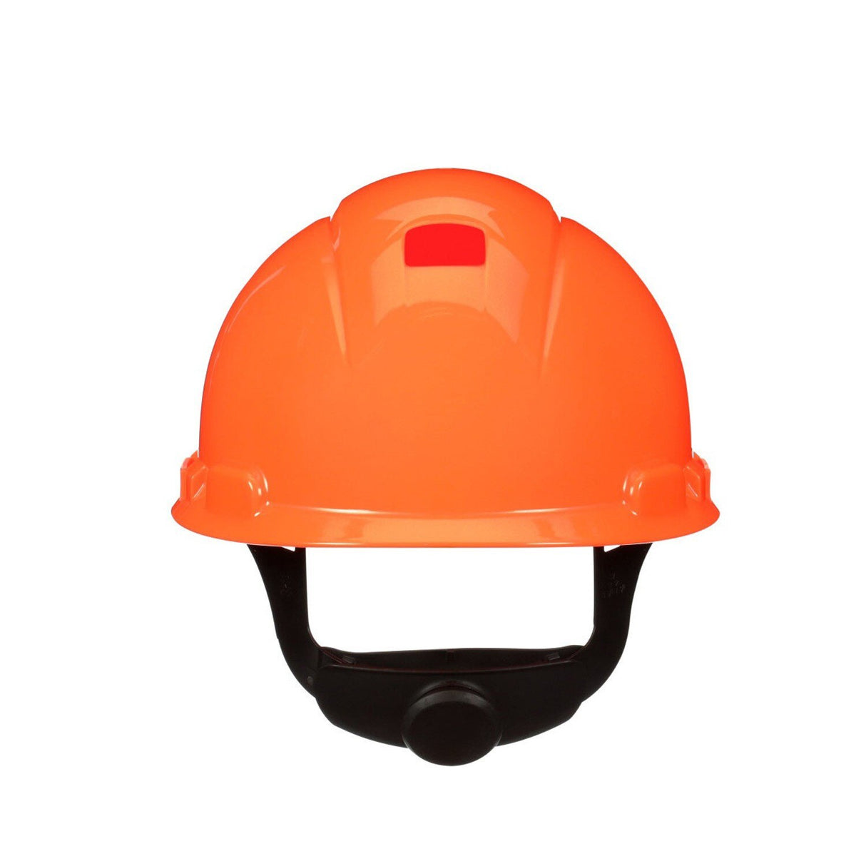 3M H-707SFR-UV SecureFit Hi-Vis Orange Non-Vented Cap Style Hard Hat with Uvicator and 4-Point Ratchet Suspension (7100239999) - 2