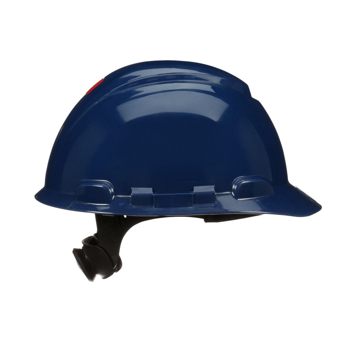 3M H-710SFR-UV SecureFit Navy Blue Non-Vented Cap Style Safety Helmet with Uvicator Sensor, 4-Point Ratchet Suspension, HDPE, ANSI Z89.1 (7100240005) (20 Pack) - 4