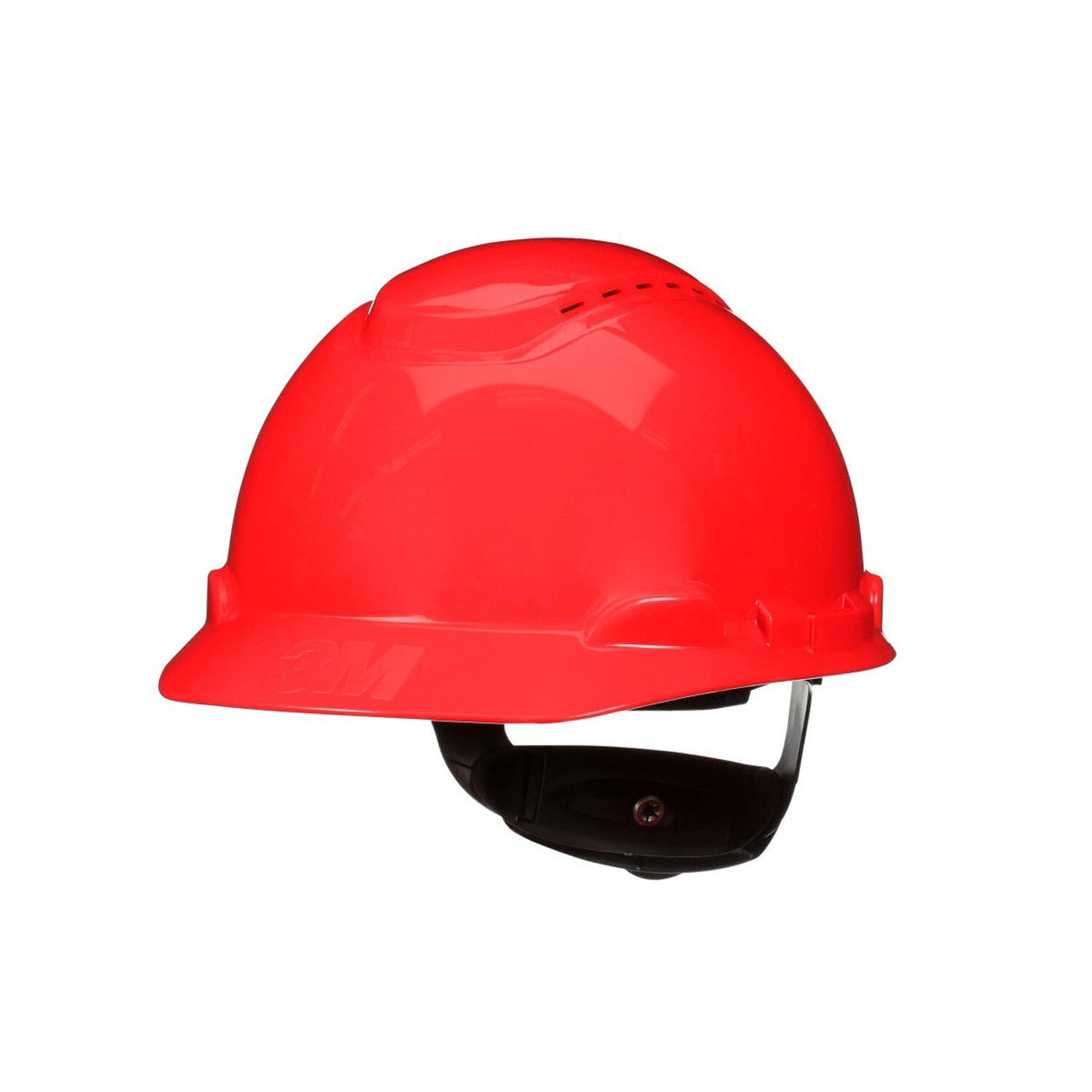 3M H-705SFV-UV SecureFit Hard Hat, Red, Vented Cap with Uvicator Sensor, 4-Point Ratchet Suspension, ANSI Z89.1 (7100240007) (20 Pack)