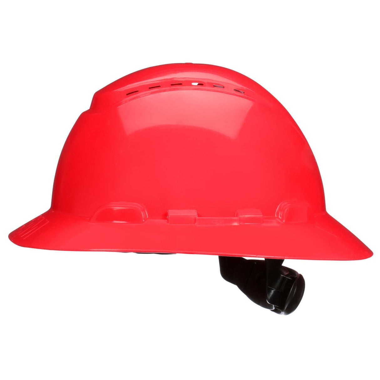 3M H-805SFV-UV SecureFit Full Brim Hard Hat, Red, Vented, 4-Point Pressure Diffusion Ratchet Suspension with Uvicator Sensor (7100240024) (20 Pack) - 2