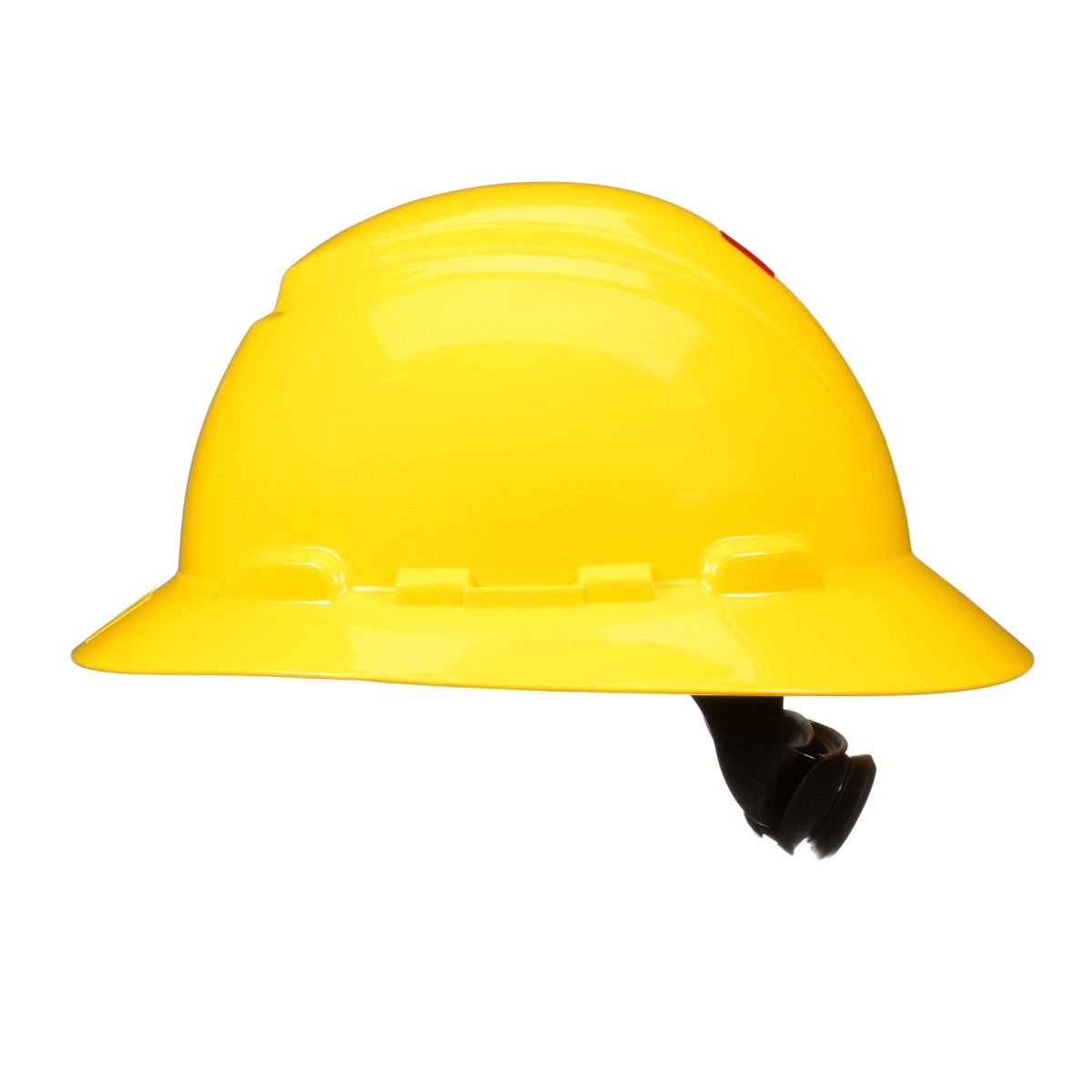 3M H-802SFR-UV SecureFit Full Brim Hard Hat, Yellow, Non-Vented, 4-Point Pressure Diffusion Ratchet Suspension, with UVicator Sensor (7100240029) (20 Pack) - 5