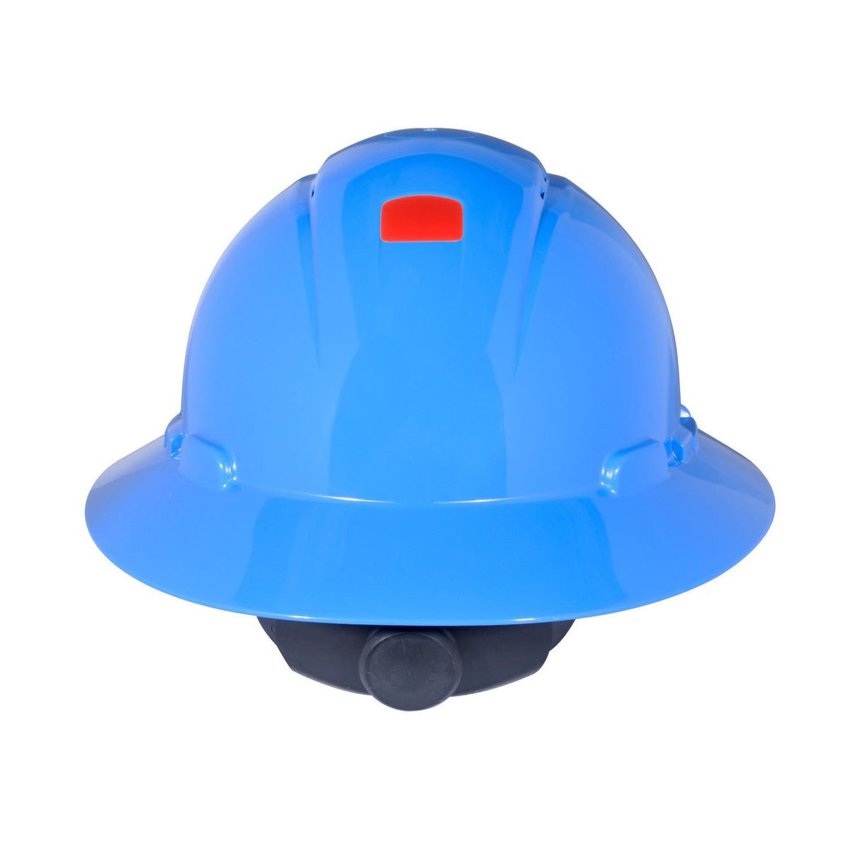 3M SecureFit Full Brim Hard Hat, Blue, Non-Vented, 4-Point Pressure Diffusion Ratchet Suspension, with UVicator, HDPE, ANSI Z89.1 (H-803SFR-UV) (7100240030) (20 Pack)