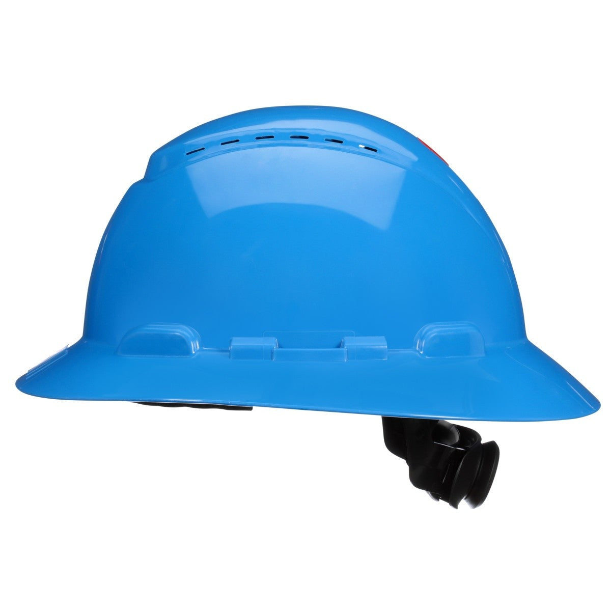 3M H-803SFV-UV SecureFit Full Brim Hard Hat, Blue, Vented, 4-Point Pressure Diffusion Ratchet Suspension, UVicator (7100240031) (20 Pack) - 2