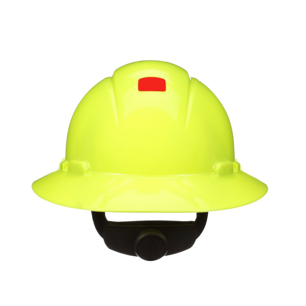 3M 7100240034 SecureFit Full Brim Hard Hat, Hi-Vis Yellow, Non-Vented, 4-Point Pressure Diffusion Ratchet Suspension with UVicator (H-809SFR-UV) (7100240034) (20 Pack)