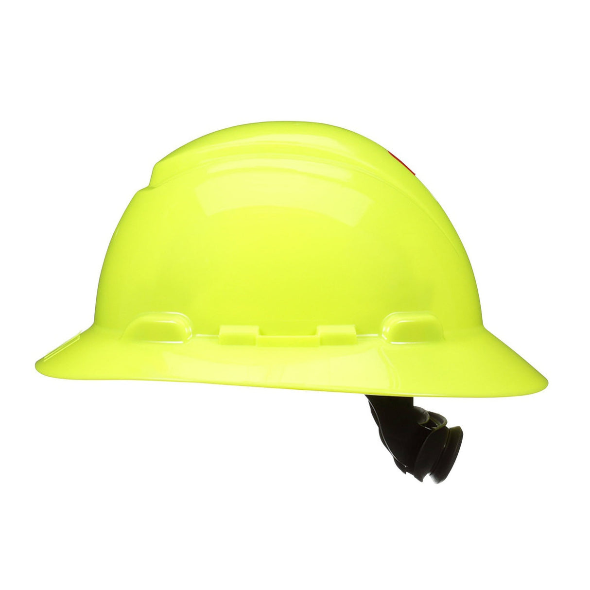 3M 7100240034 SecureFit Full Brim Hard Hat, Hi-Vis Yellow, Non-Vented, 4-Point Pressure Diffusion Ratchet Suspension with UVicator (H-809SFR-UV) (7100240034) (20 Pack) - 5