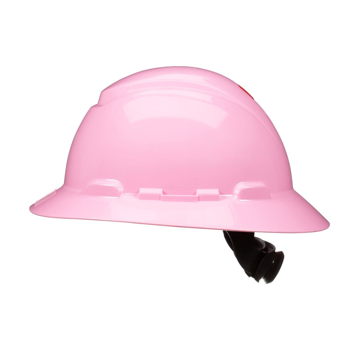 3M SecureFit Full Brim Hard Hat, Pink, Non-Vented, 4-Point Pressure Diffusion Ratchet Suspension, Uvicator (H-813SFR-UV) (7100240041) (20 Pack) - 5