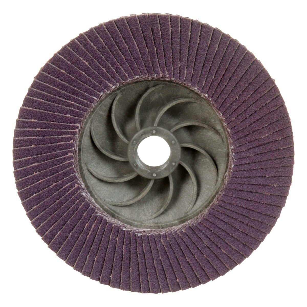 3M 769F Flap Disc, T27 Quick Change, 120 Plus, Purple, 4-1/2 in x 5/8 in-11 (7100243875) (10 Pack) - 5