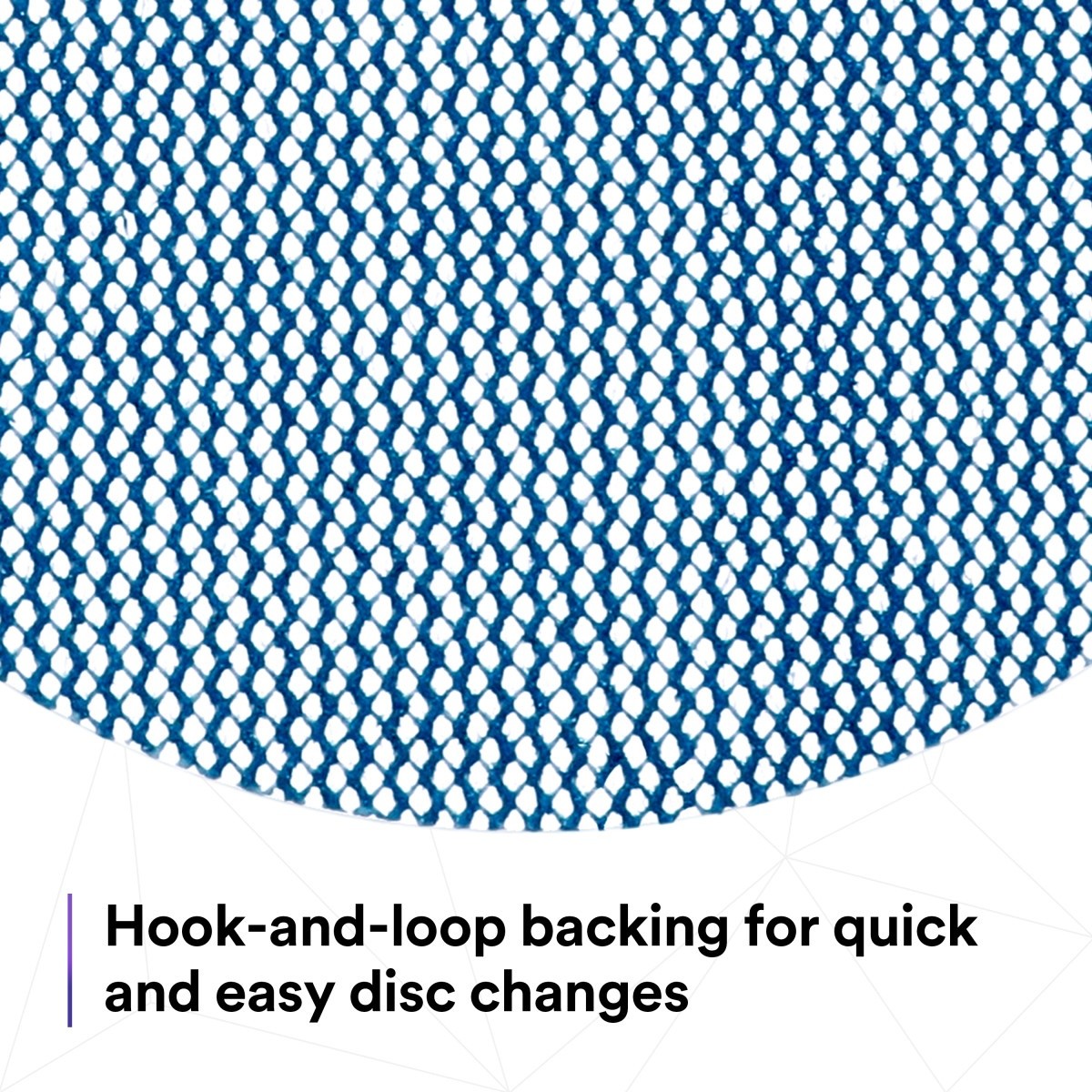3M 310W Xtract Net Disc, 120+, Blue, 3 in x NH, Die 300V, Hook and Loop (7100247099) (500 Pack) - 7