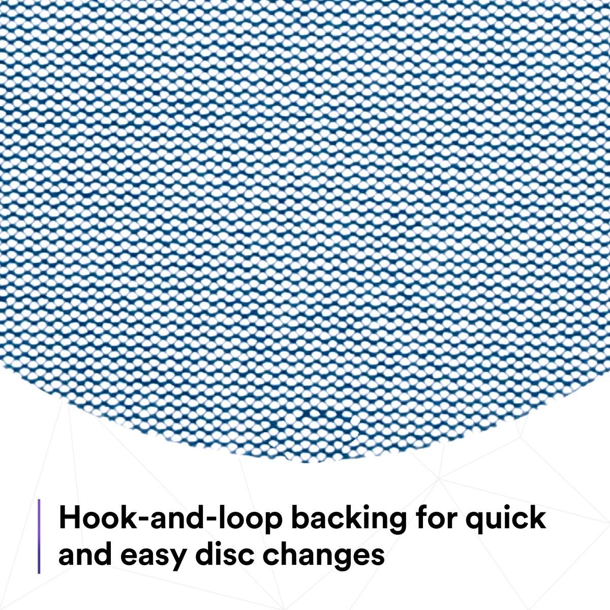3M 310W Xtract Clean Sanding Net Disc, 320+, Blue, 5 in x NH, Die 500X, Hook and Loop (7100247522) (500 Pack) - 6