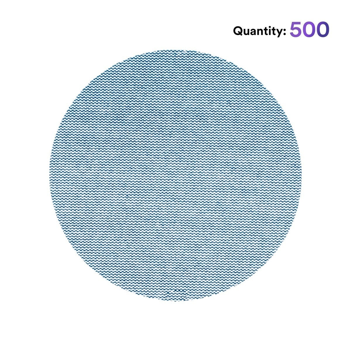 3M 310W Xtract Clean Sanding Net Disc, 220+, 5 in x NH, Die 500X, Hook & Loop, Blue (7100247526) (500 Pack) - 10