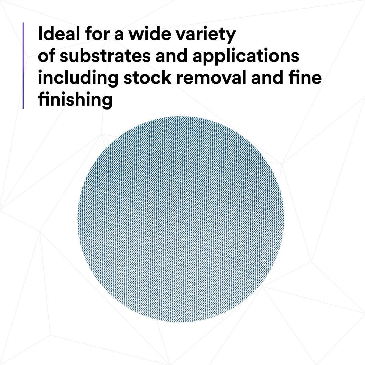 3M 310W Xtract Hookit Clean Sanding Net Disc, 320+, Blue, 6 in x NH, Die 600Z (7100247533) (500 Pack) - 5