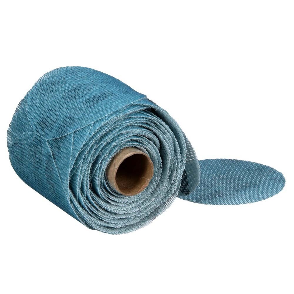 3M 7100254369 Blue Net Disc Roll 36451, 3 in, 150+ Grade, Best in Class, Virtually Dust-Free, Abrasive Sheet Roll - 4