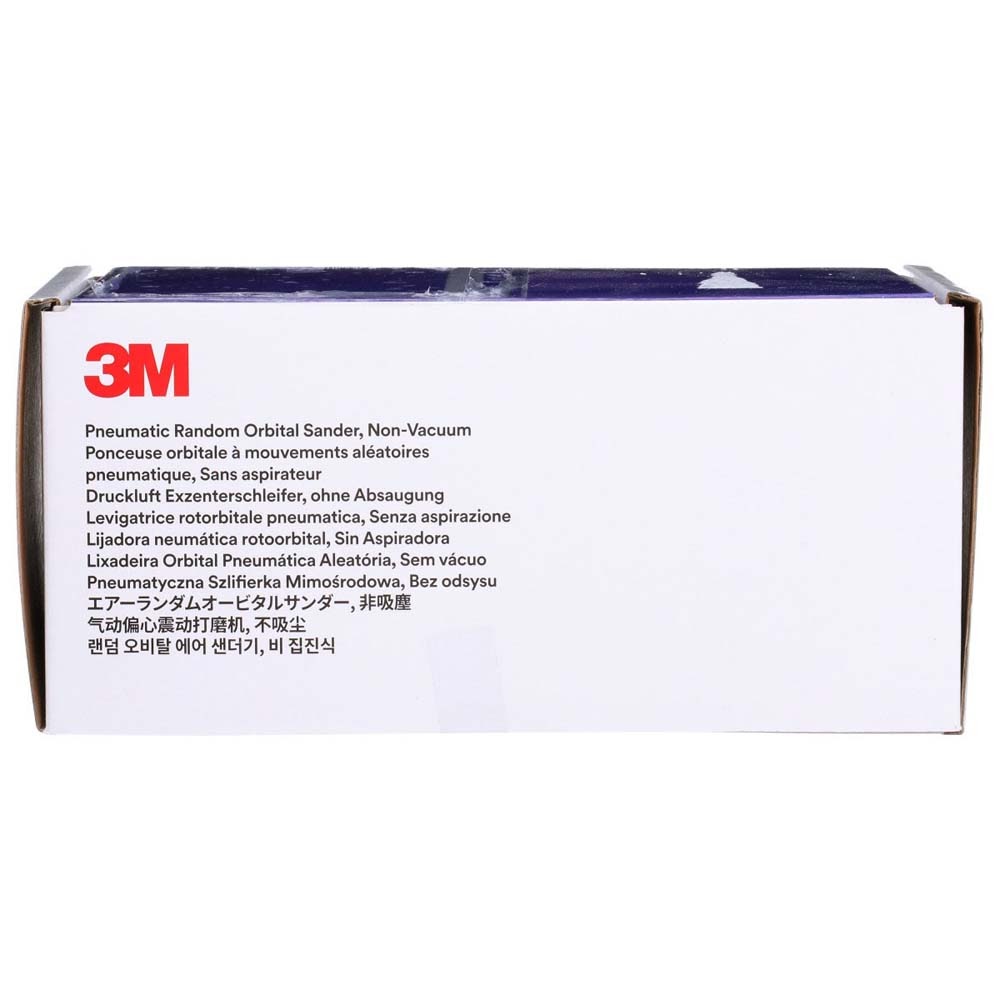 3M 88951 Pneumatic Random Orbital Sander, 6 in Non-Vacuum, 5/16 in Orbit, 12000 RPM, 0.28 HP Motor, Variable Speed (7100258651) - 10