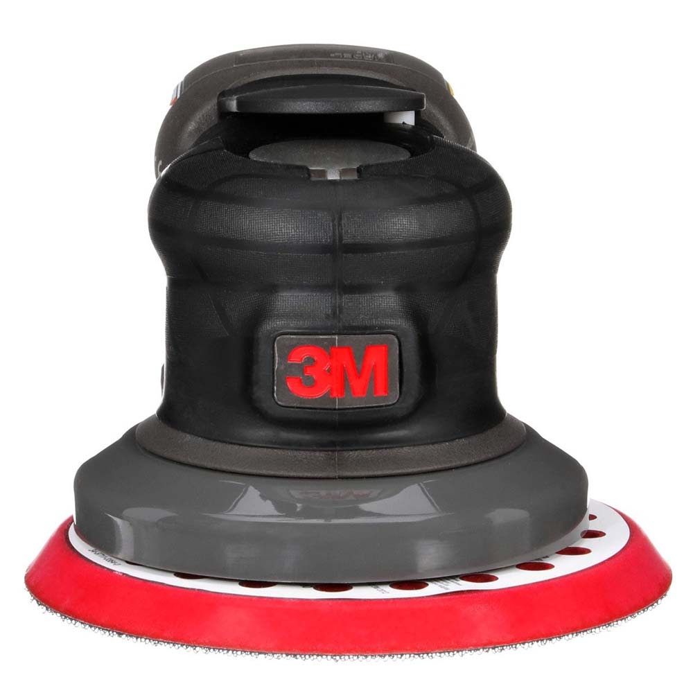 3M 88941 Xtract Pneumatic Random Orbital Sander, 5 in, Central Vacuum, 3/32 in Orbit (7100258884) - 4