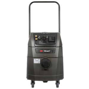 3M 64256 Xtract Clean Sanding Portable Dust Extractor Industrial Vacuum HEPA Filter Automatic Filter Clean 9 Gallon 35 Liter 110 V Black (7100260425)