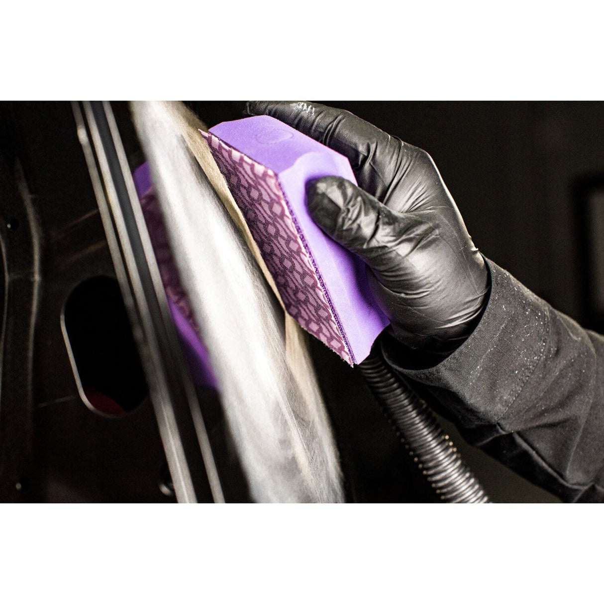 3M 35825 Hookit Dust Extraction Flexible Sanding Block, Purple, 133 mm x 67 mm (7100260505) (24 Pack) - 9