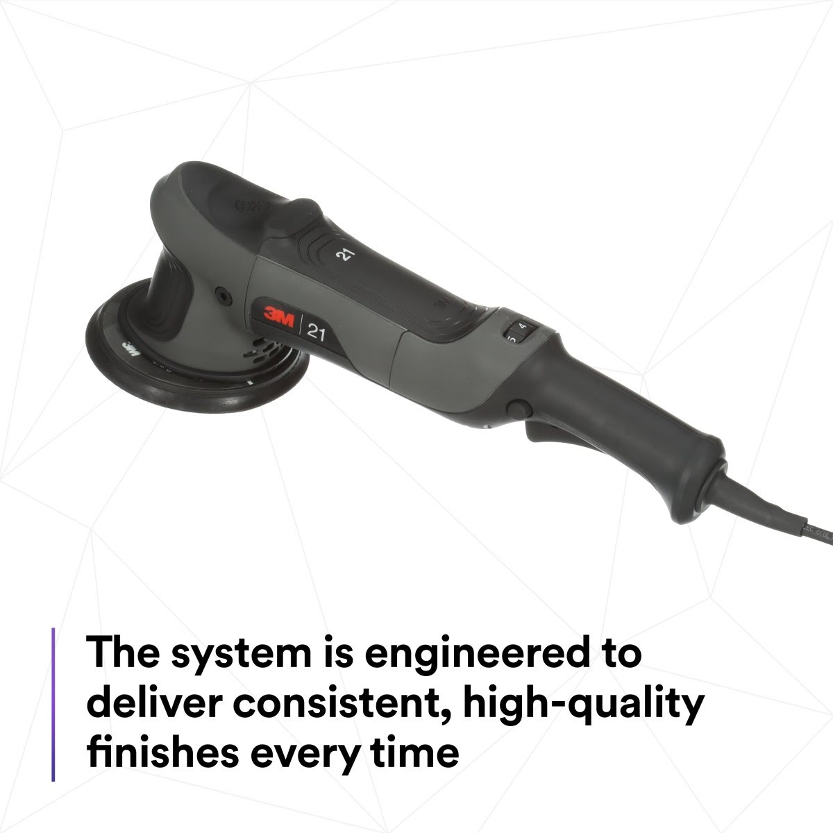 3M 34101 Random Orbital Polisher 21 mm 120V 60Hz Plug A Variable Speed (7100262836) - 9