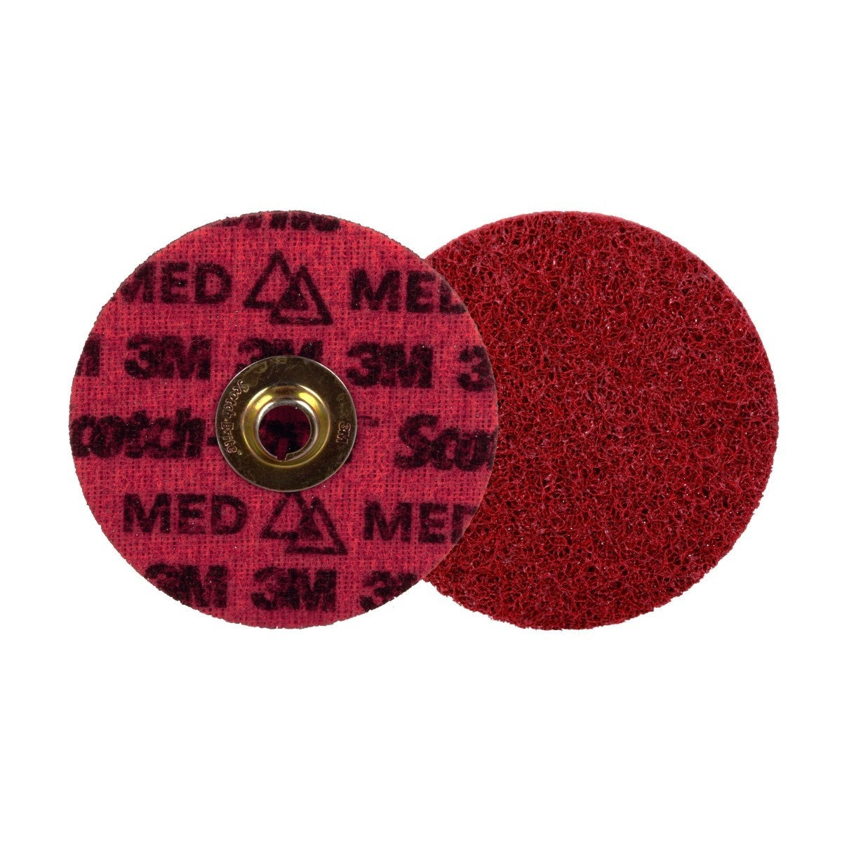 3M PN-DN Scotch-Brite Precision Surface Conditioning TN Quick Change Disc, Medium, 4-1/2 in (7100263655) (50 Pack) - 2