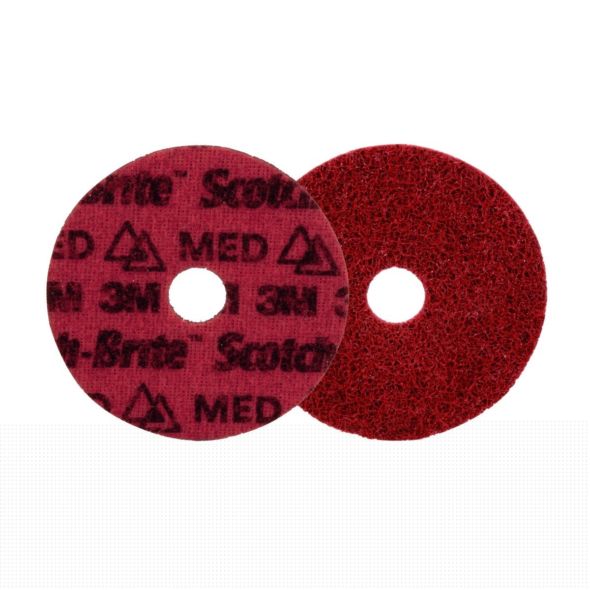 3M PN-DH Scotch-Brite Precision Surface Conditioning Disc, Medium, 4-1/2 in x 7/8 in (7100263885) (50 Pack) - 2