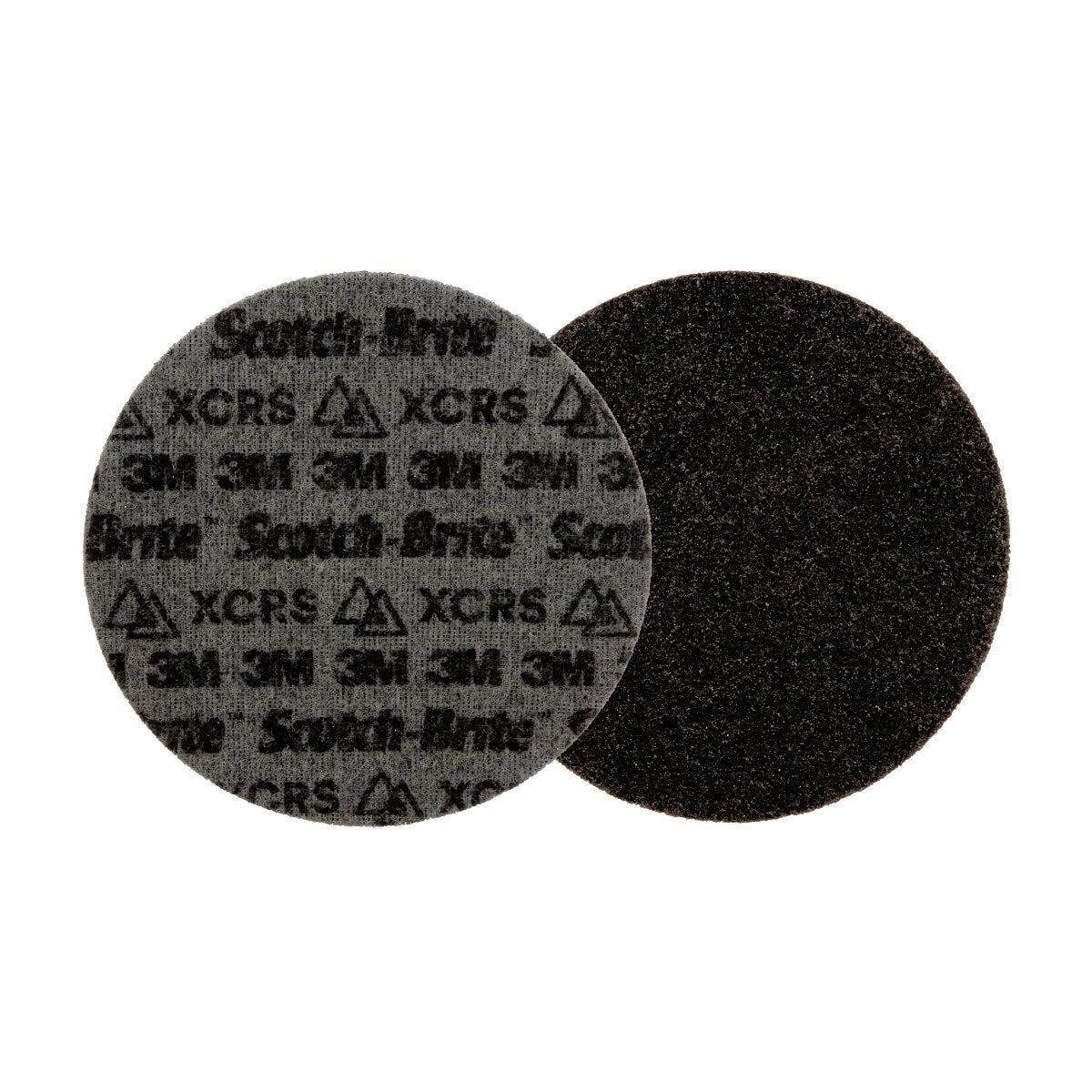 3M PN-DH Scotch-Brite Precision Surface Conditioning Disc, Extra Coarse, Dark Gray, 7 in x NH, Hook and Loop (7100263923) (25 Pack)