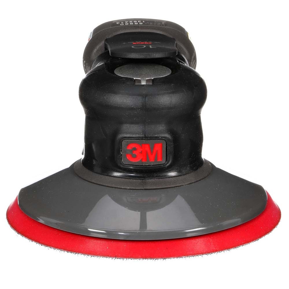 3M 88960 Xtract Pneumatic Random Orbital Sander, 6 in Self-Generated Vacuum, 3/8 in Orbit, Ergonomic Lightweight ROS, 209W Motor, Dust Extraction (7100264070)