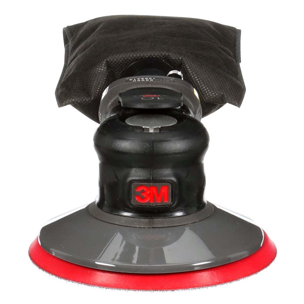 3M 88960 Xtract Pneumatic Random Orbital Sander, 6 in Self-Generated Vacuum, 3/8 in Orbit, Ergonomic Lightweight ROS, 209W Motor, Dust Extraction (7100264070) - 9