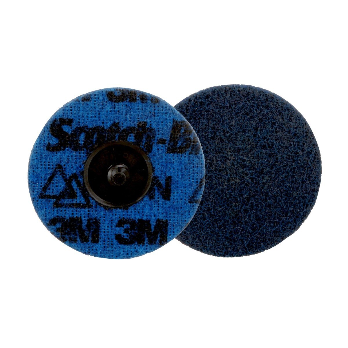 3M PN-DR Scotch-Brite Roloc Precision Surface Conditioning Disc, TR, Very Fine, Precision Shaped Ceramic, Nonwoven, Blue, 3 in, Dispenser Pack (7100264194) (100 Pack) - 2