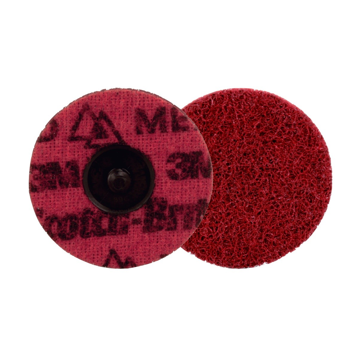 3M Scotch-Brite Roloc Precision Surface Conditioning Disc, PN-DR, Medium, TR, Red, 3 in (89291) (7100264196) (100 Pack)