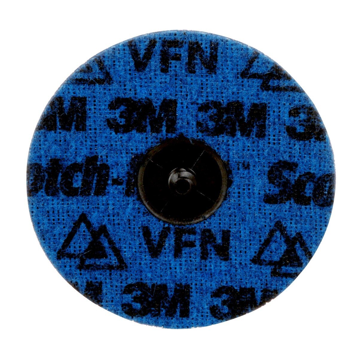 3M 89283 Scotch-Brite Roloc Precision Surface Conditioning Disc, PN-DR, Very Fine, TR, Blue, 4 in (7100264199) (100 Pack)