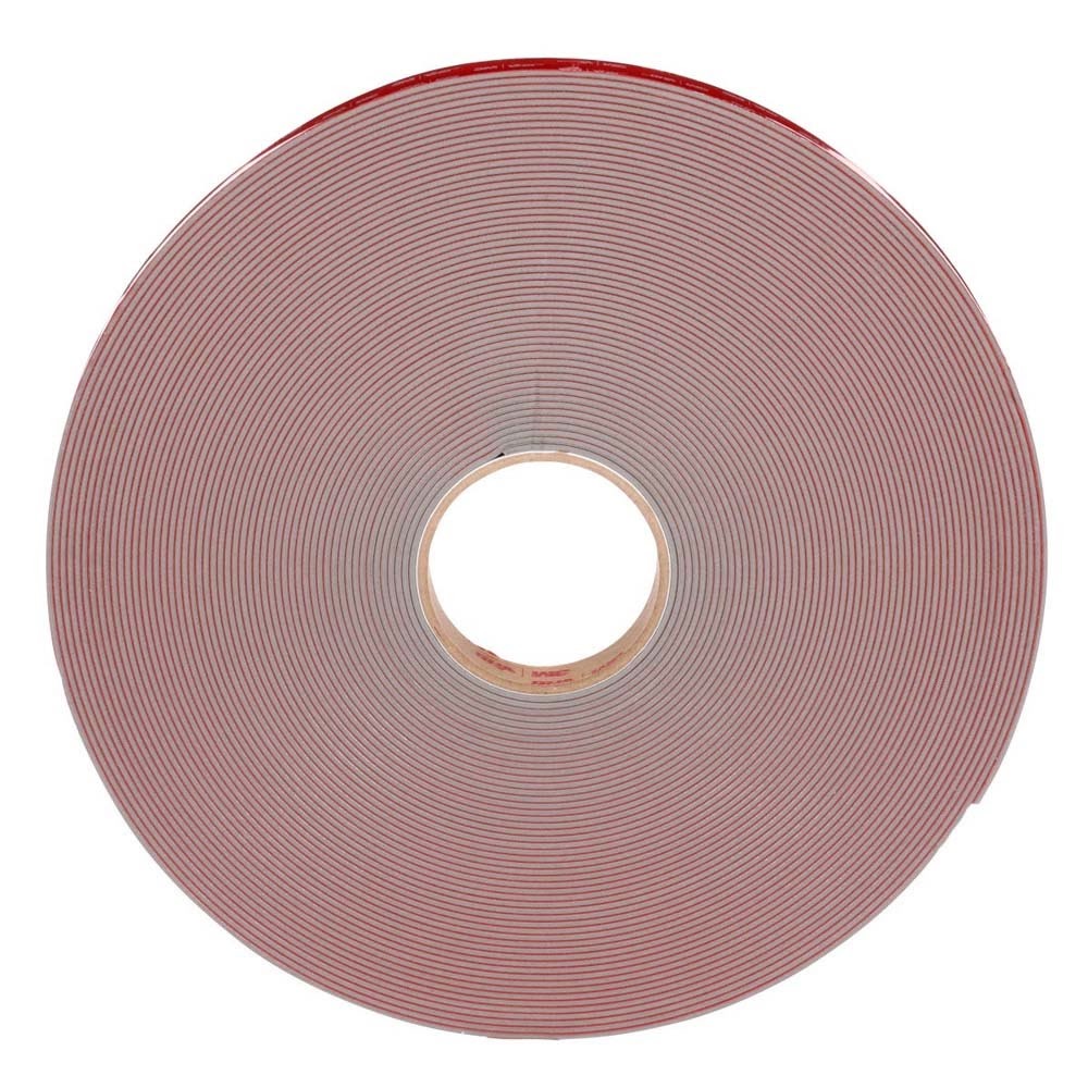 3M RP+230GF VHB Tape , Gray, 1 in x 36 yd, 90 mil, Film Liner (7100273252) (9 Pack) - 3