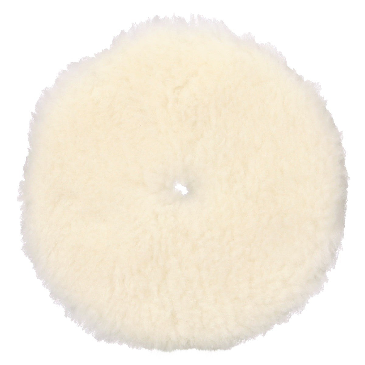 3M 34121 Hookit Random Orbital Medium Wool Compounding Pad, White, 5 in x 130 mm (7100276848) (12 Pack)