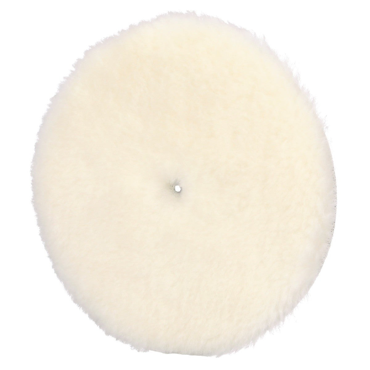 3M 34125 Hookit Random Orbital Medium Wool Compounding Pad, White, 6 in (150 mm) (7100276850) (12 Pack) - 4