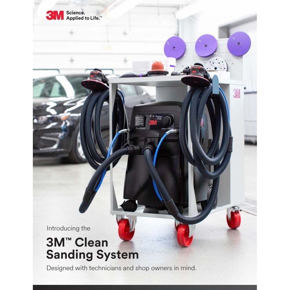 3M 34574 Cubitron II Net Sheet Roll , Fastest-Cutting, Longest-Lasting, Dust Capture, 115 mm X 10 M, 150+ Grade (7100283726) - 9